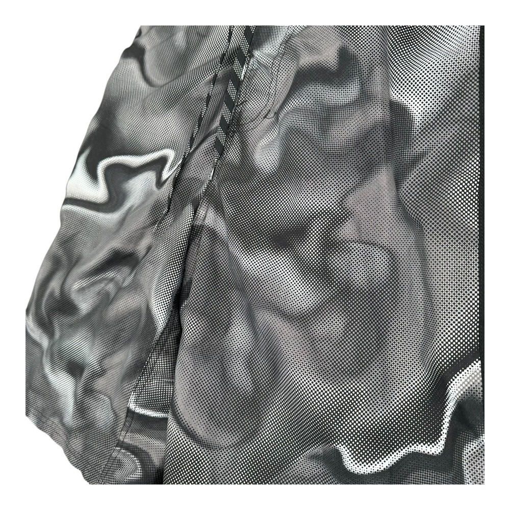 Nike Men's M Medium Gray Black Swirl Swim Trunks Pool Casual - Picture 5 of 16